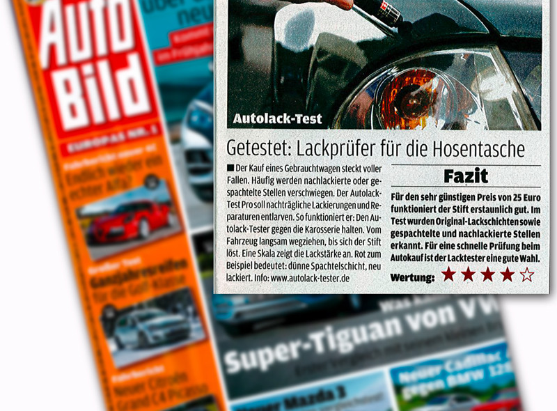 Ernst Haible Automobile Autolack-Tester Pro im Test: 1,8 gut